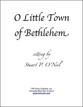 O Little Town Of Bethlehem Concert Band sheet music cover